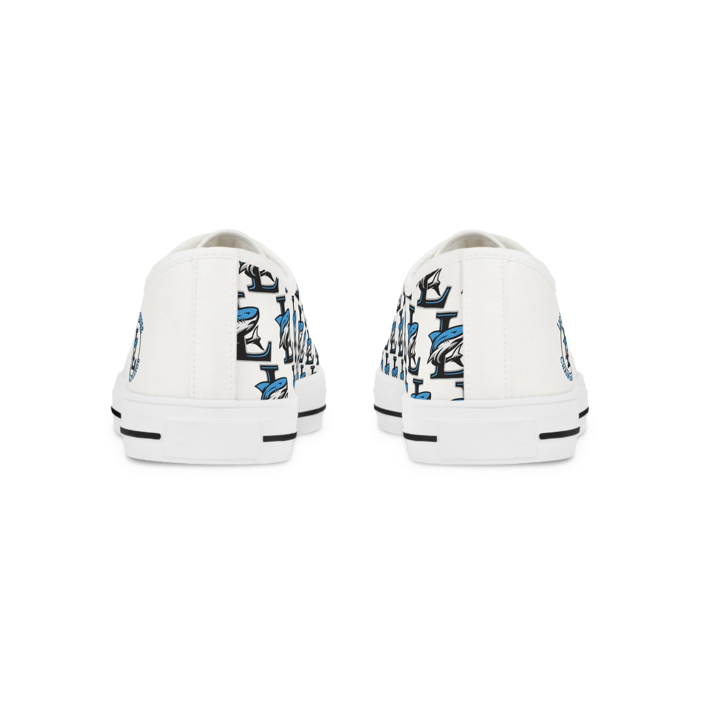 Men's Makos Low Top Sneakers — White Casual Canvas Shoes